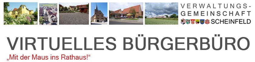 Virtuelles Bürgerbüro - Verwaltungsgemeinschaft Scheinfeld