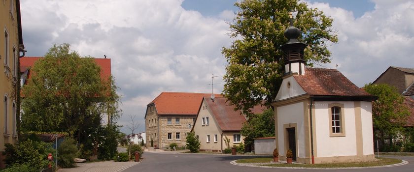 Blick auf Grappertshofen