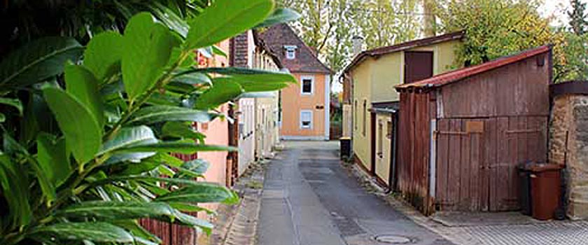 Blick auf die Straße