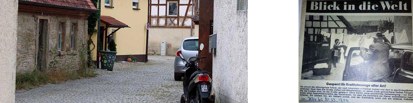 Blick auf die Straße