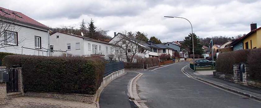 Blick auf die Straße