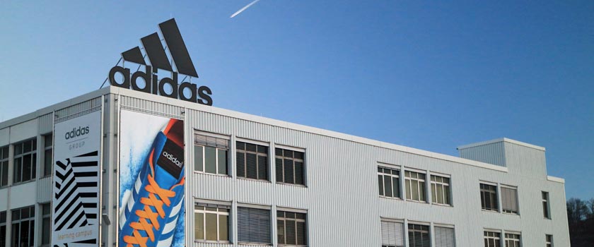 Produktionsstandort von adidas in Scheinfeld