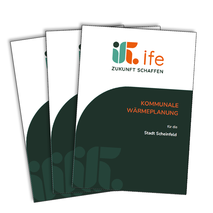 Broschüre des Abschlussberichtes zur Kommunalen Wärmeplanung