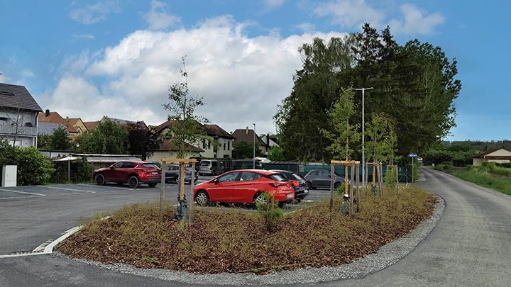 Altstadtnaher Parkplatz