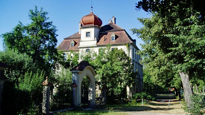 Blick auf das Alte Amtsgericht in Scheinfeld