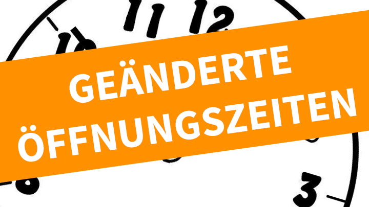 Neue Öffnungszeiten der Verwaltung